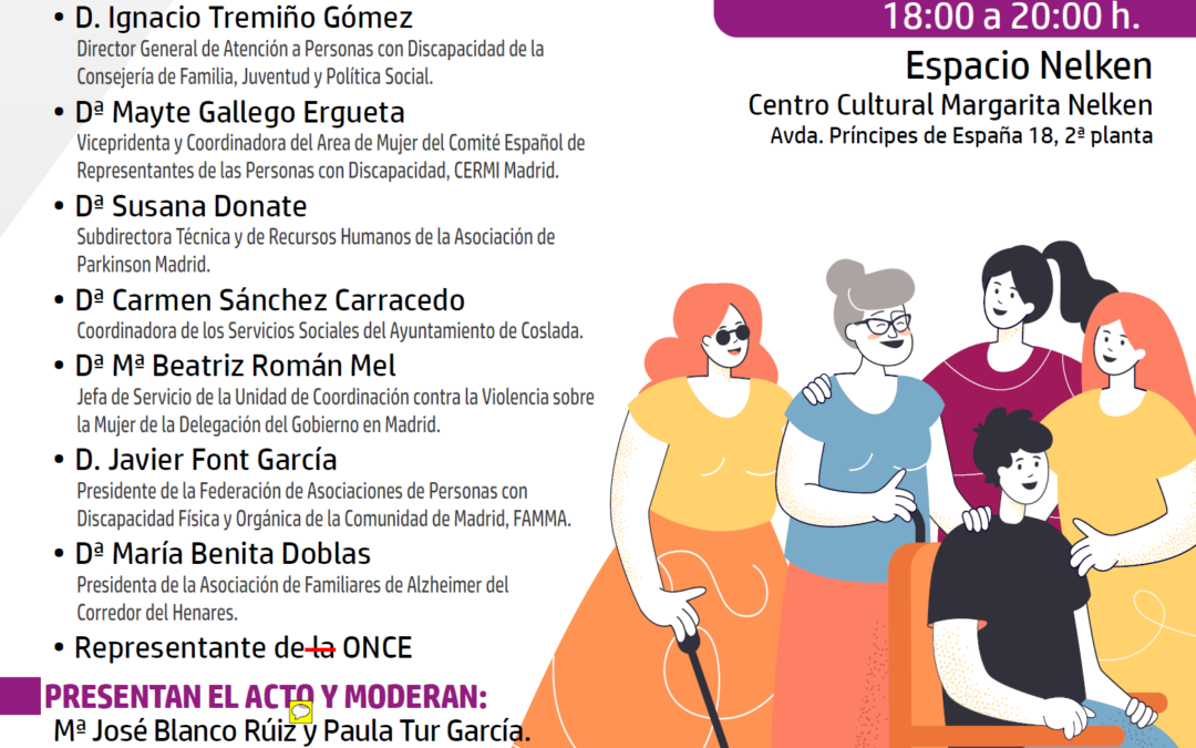 Jornada 7 de octubre, «Mujer, Discapacidad y Accesibilidad»